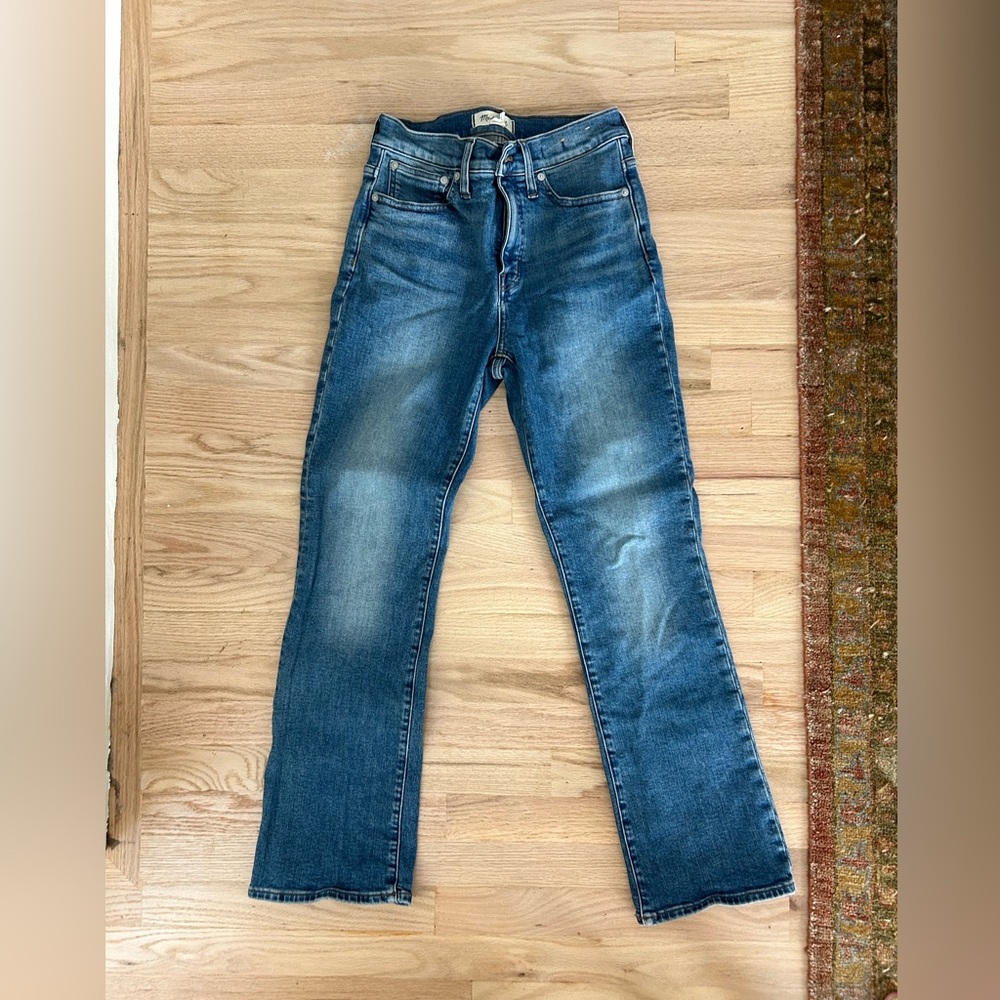 Madewell kick out jeans